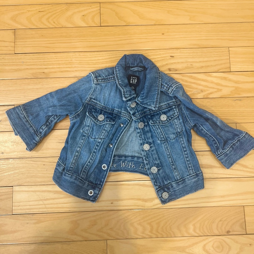 Baby GAP Blue Denim Jacket 0-6m